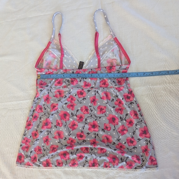 Marilyn Monroe Pink and Red Bustier Camisole Top - Picture 5 of 5